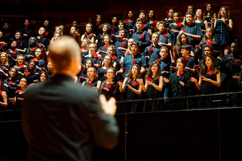 Grand concert de chorales scolaires à la Philharmonie de Paris
