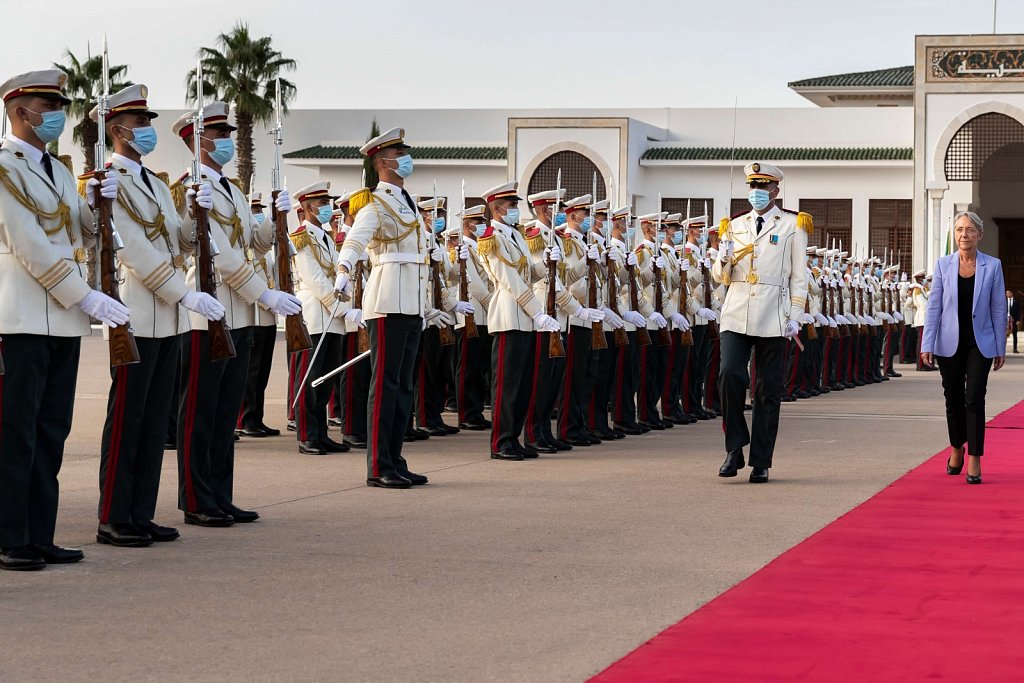 Déplacement officiel de Madame la Première ministre
en République algérienne démocratique et populaire.
Alger, lundi 10 octobre 2022.