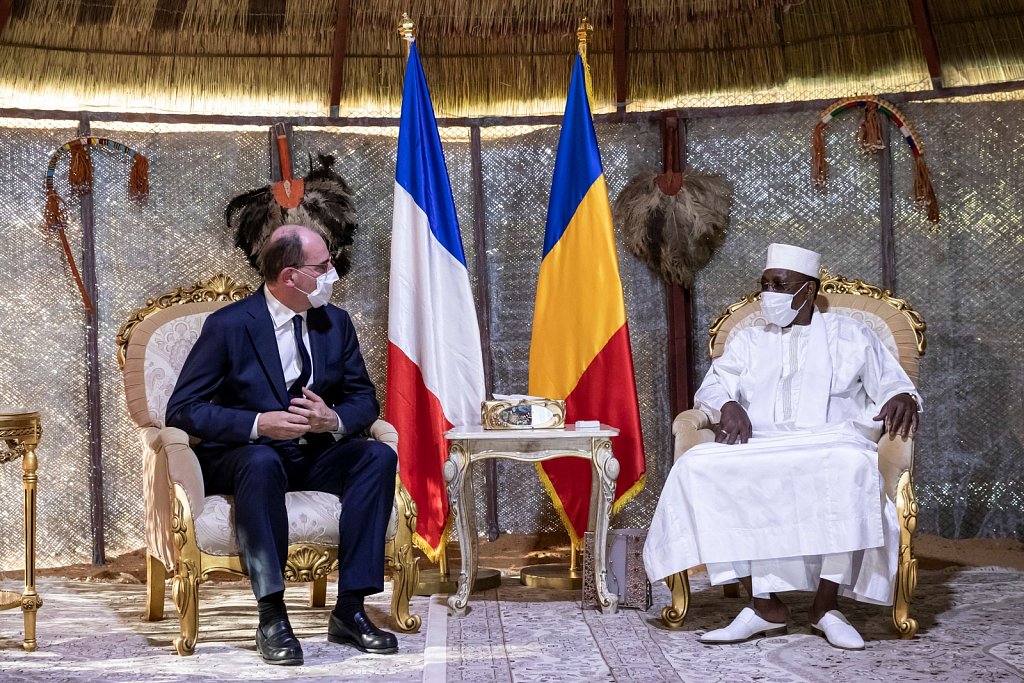 Déplacement de M. Jean CASTEX, Premier ministre,
accompagné de Mme Florence PARLY, ministre des Armées, au Tchad le 31 décembre 2020 et le 1 janvier 2021.