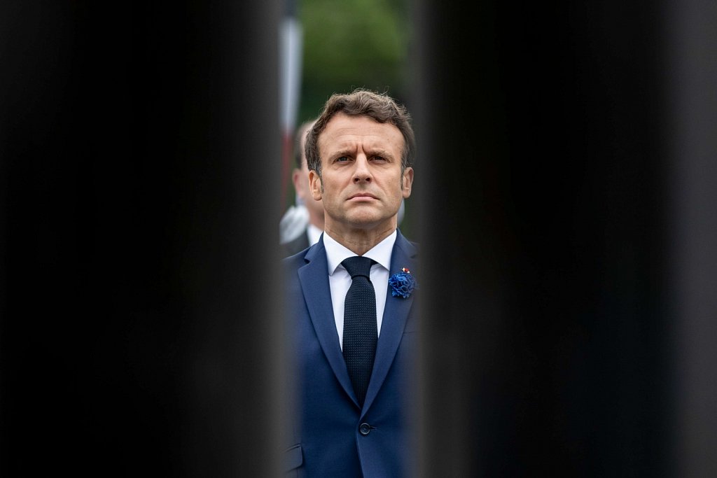Déplacement de Monsieur le Premier ministre, Jean Castex, à la cérémonie de commémoration du 08 mai 1945, Place du Général de Gaulle et l'Arc de Triomphe
le Dimanche 08 mai 2022.